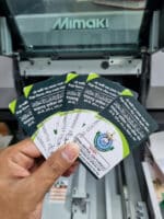 Machine retrieval pvc card